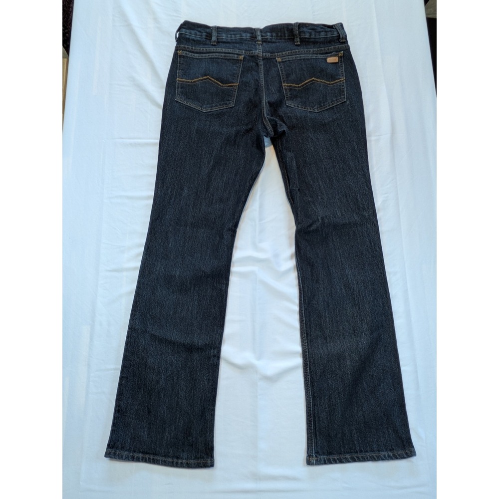 Redhead Ranch Ranch Fit Boot Cut Jeans 35x34 Dark Indigo Stretch - Picture 4 of 12
